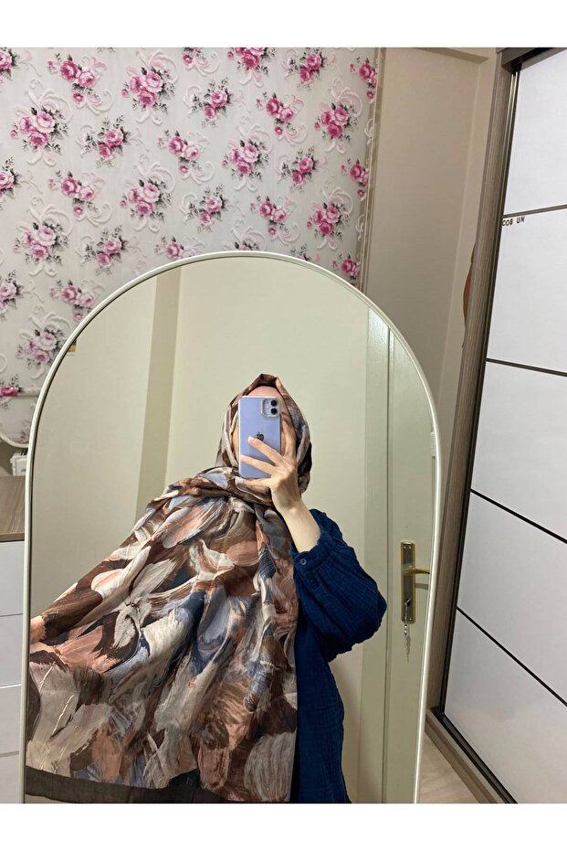 Silktouch desen Bambu Kraş Şal