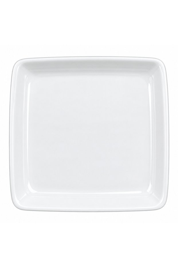 Tabak Evi Porcelain Moove Square Plate 27cm 2 Pieces