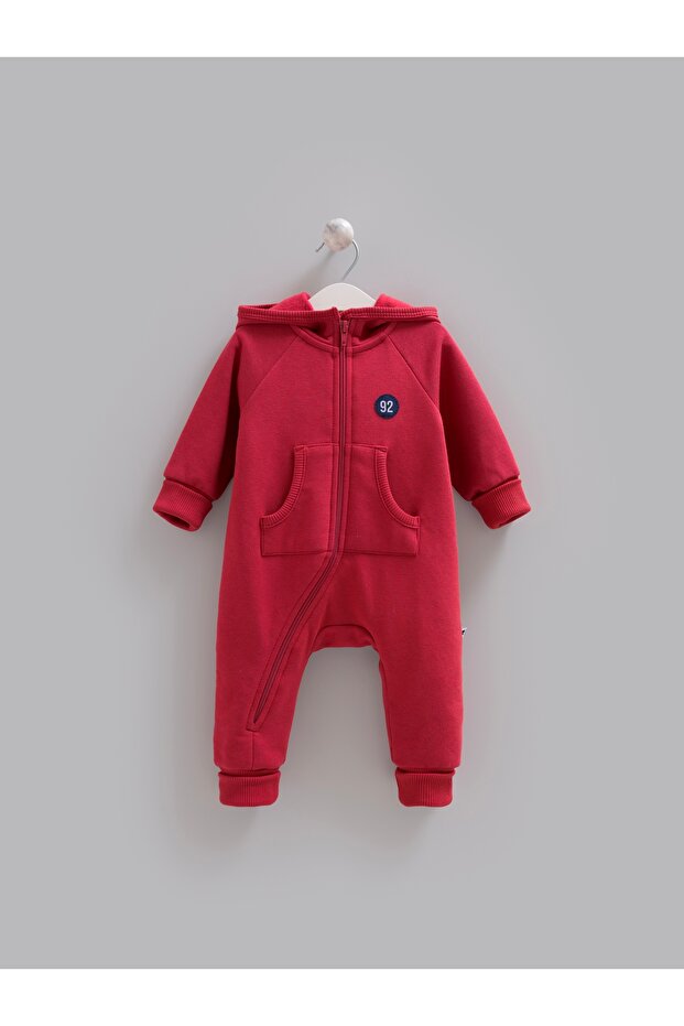 3 Thread Baby Boy Overalls Cotton Cross Zipper Winter Overalls