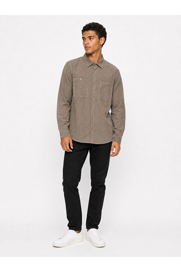 Regular Fit Men's Shirt U.sleeve