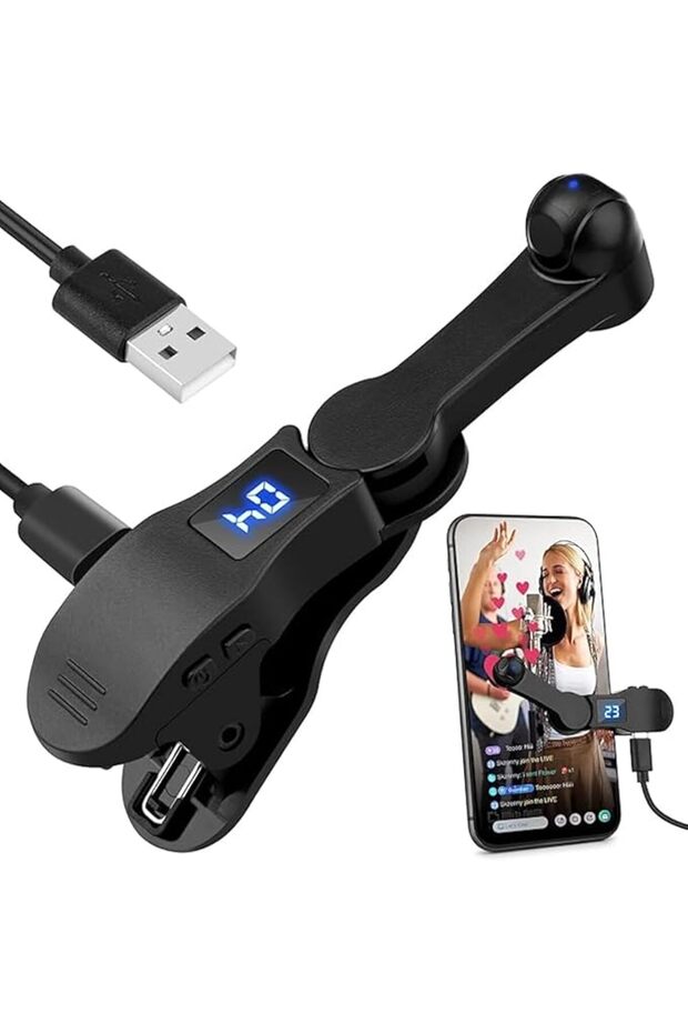 Auto Clicker, Fast Click Simulation Finger Continuous Screen Clicker, Portable Plug with Cab