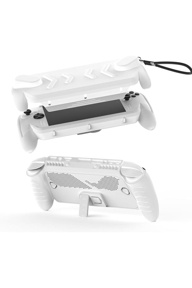 غطاء حماية شامل مناسب لجهاز ألعاب ROG Xbox Ally / Ally X، مع غطاء أمامي قابل للفصل