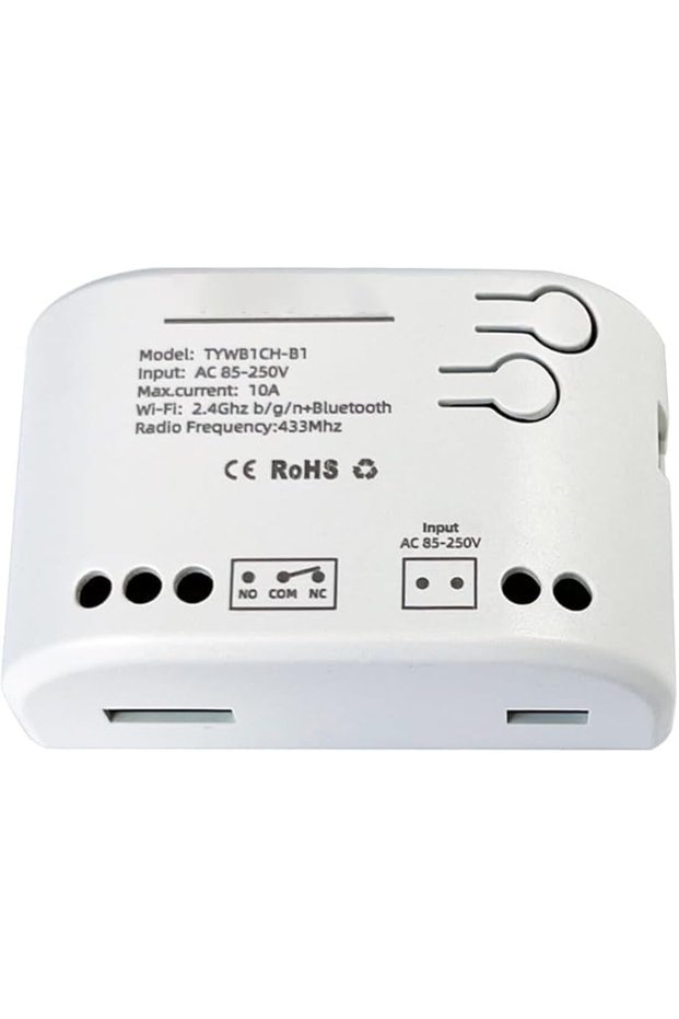 وحدة تحكم ذكية لاسلكية عبر واي فاي، تدعم التيار المتردد 85-250 فولت / USB 5 فولت، تحكم عن بعد عبر تطبيق Smart Life، وصلة جافة M
