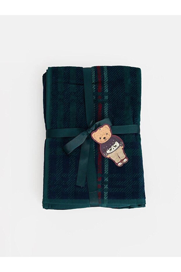 Plaid Patterned Bath Towel 70X140 cm (W6)