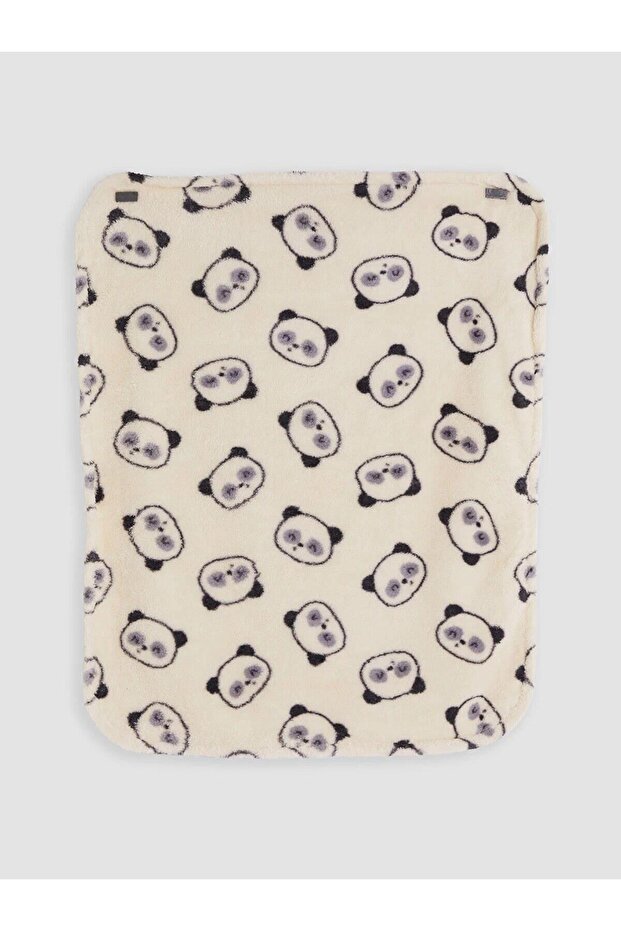 Panda Printed Baby Blanket 90X110 cm (W6)