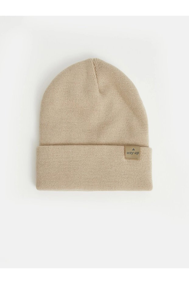 Beige Men's Knitwear Beanie