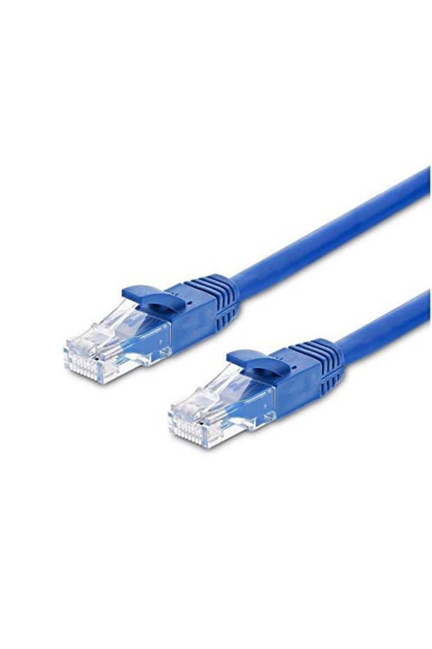 كابل إيثرنت Cat6 من AOA CABLE للألعاب باللون الأزرق بطول 5 متر - سلك شبكة LAN عالي السرعة للإنترنت