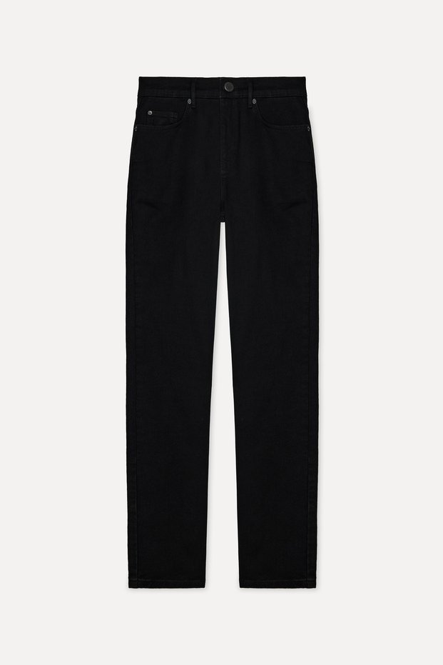 Men's Black Slim Fit Jean Pants
