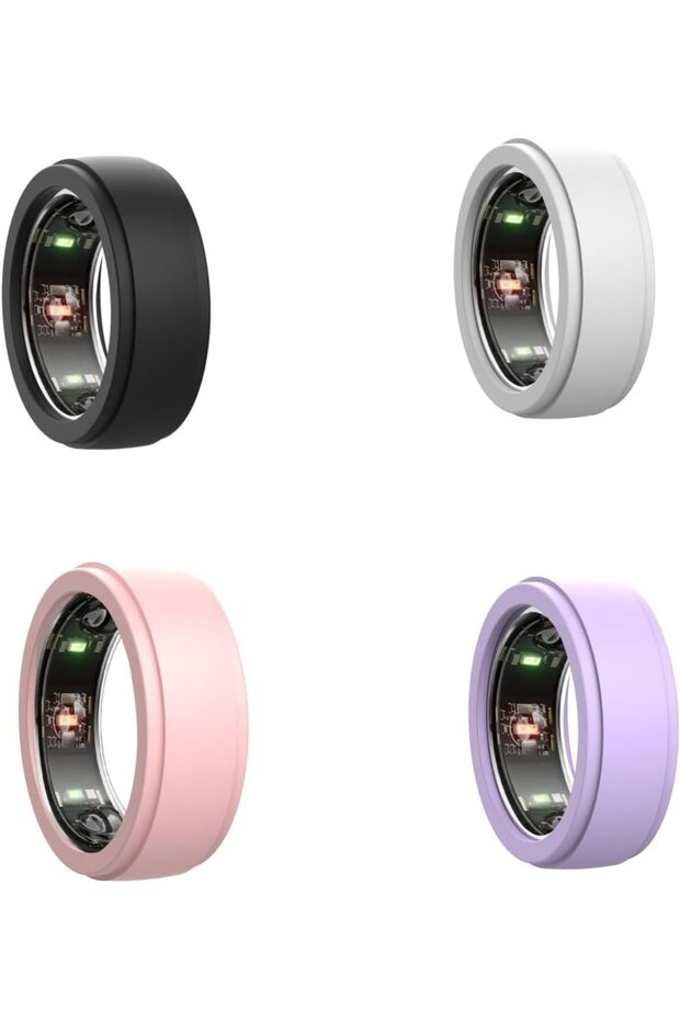 [4 Pack] Smart Ring Protector Cover Compatible With Oura