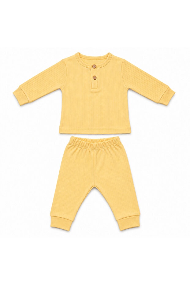 Baby 2-Piece Set Tiny Stripe 100% Cotton Interlock
