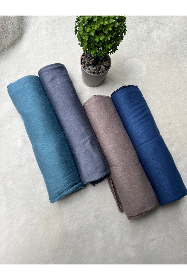 Hijab Combed Cotton Shawl Campaign Set of 4