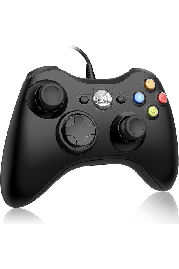 Wired Controller Compatible with Microsoft Xbox 360 and Windows PC (Windows 10/8.1/8/7) Game Control