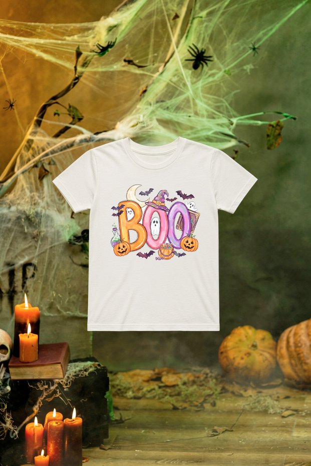 Stil-X Happy Halloween - Children's T-Shirt with Halloween Print