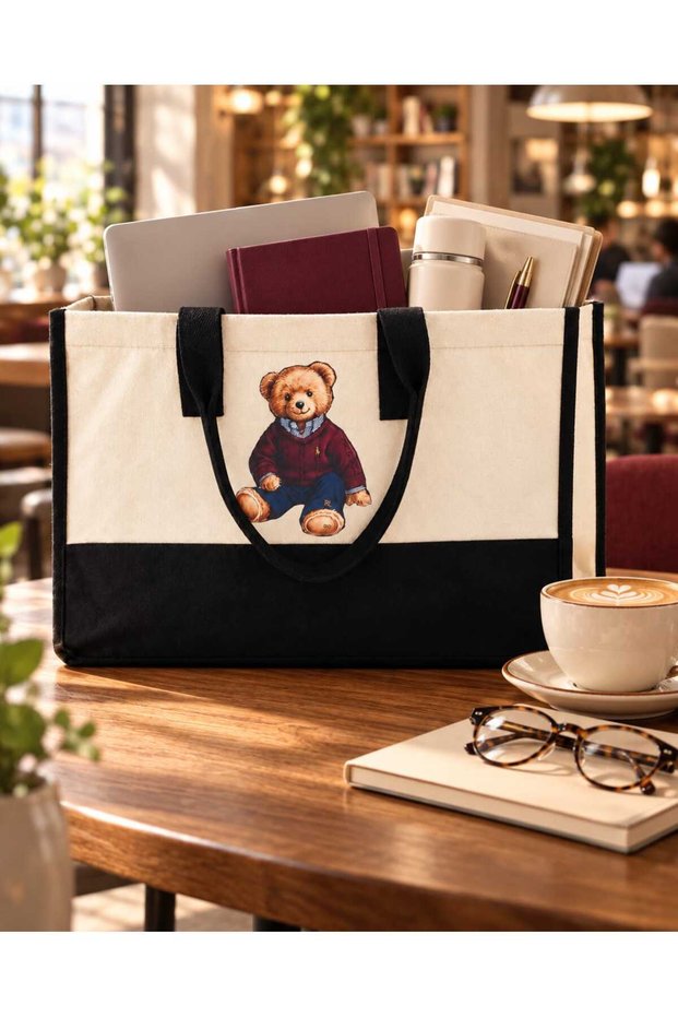 Gabardine Pocket Bag, Daily Use and Beach Bag