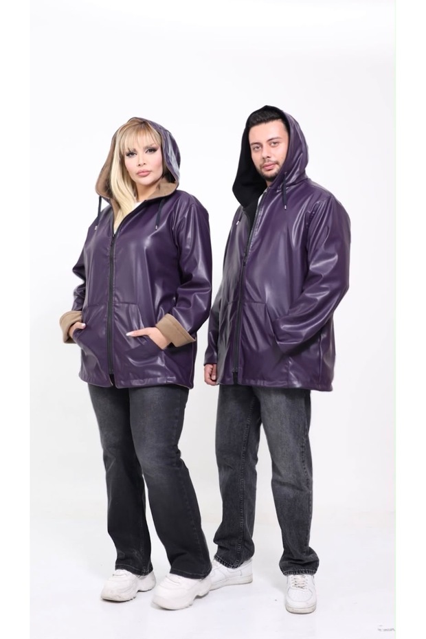 Unisex Leather Coat & Jacket Rain Windproof