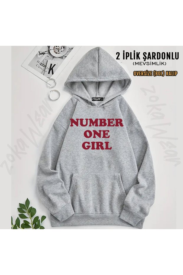 Blackpink Rose One Number Girl Printed Printed Hooded Sweatshirt
