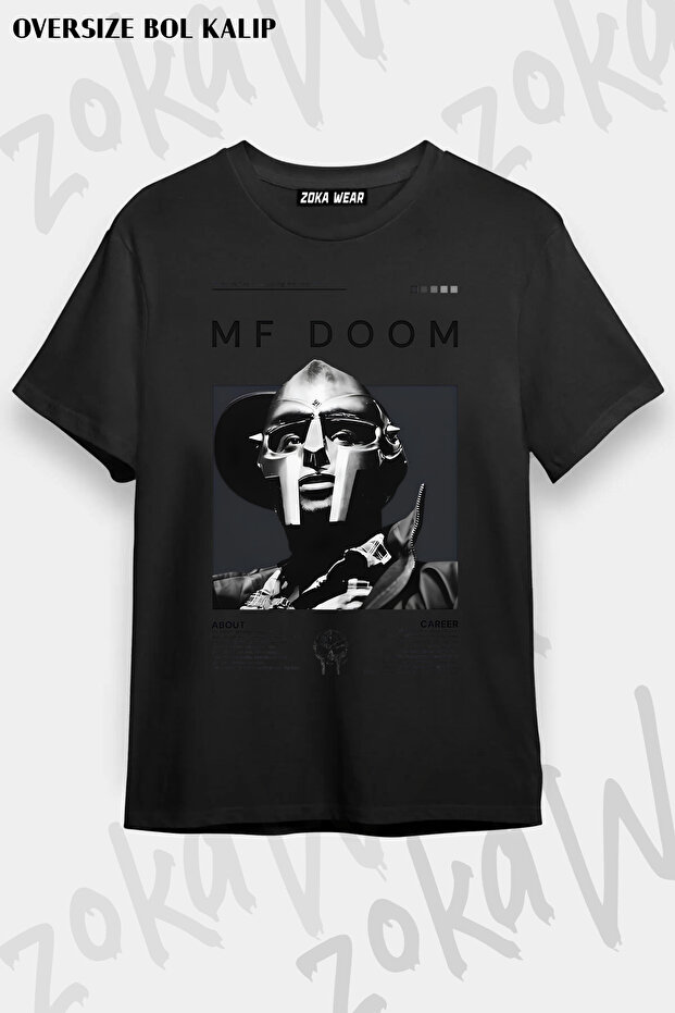 Mf Doom Design Printed T-Shirt