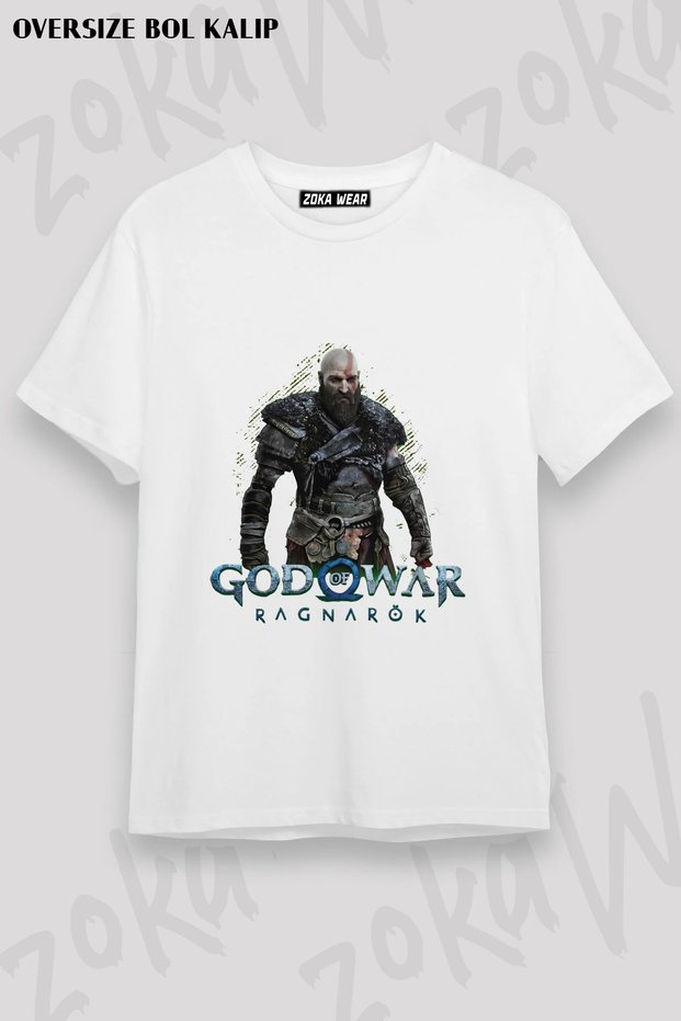 God of War Ragnarok Gamer Gaming Printed T-Shirt