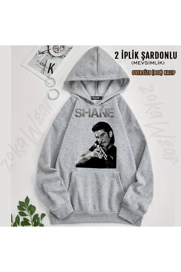 Shane Walsh the Walking Dead Printed Hooded Sweatshirt
