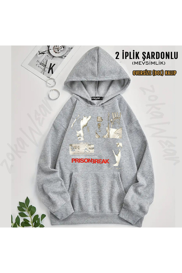 Prison Break Michael Scofield Printed Hooded Sweatshirt