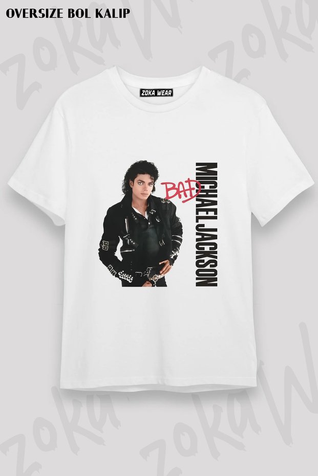 Michael Jackson Bad Album Printed T-Shirt