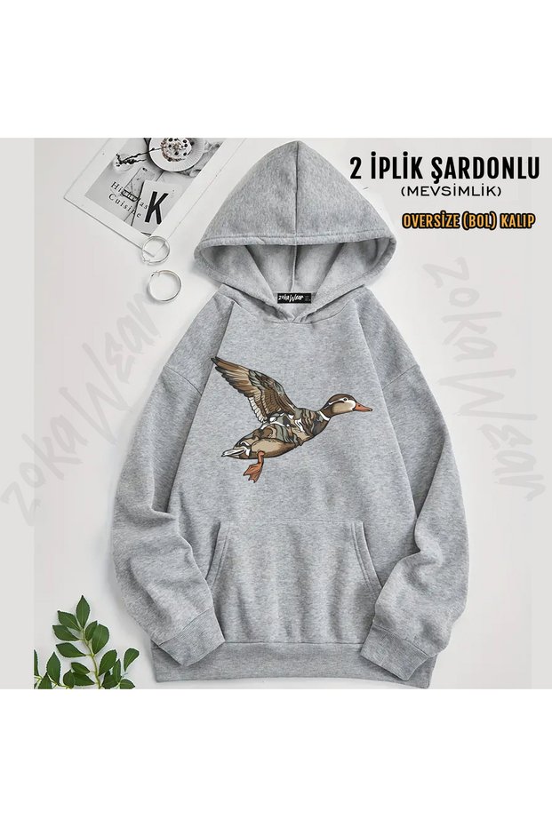 Hunting Duck Avi V2 Printed Hooded Sweatshirt