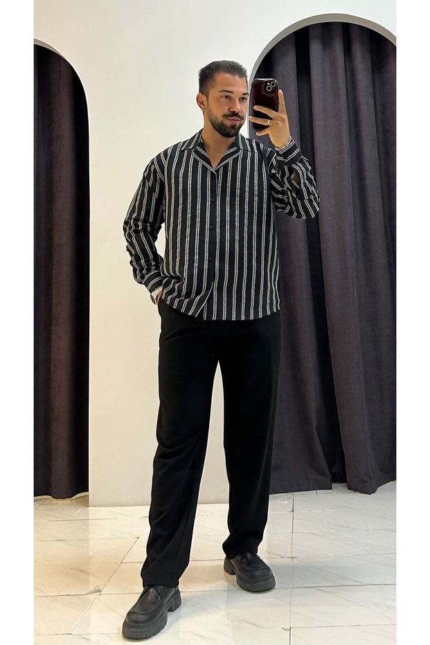 Striped Modal Shirt