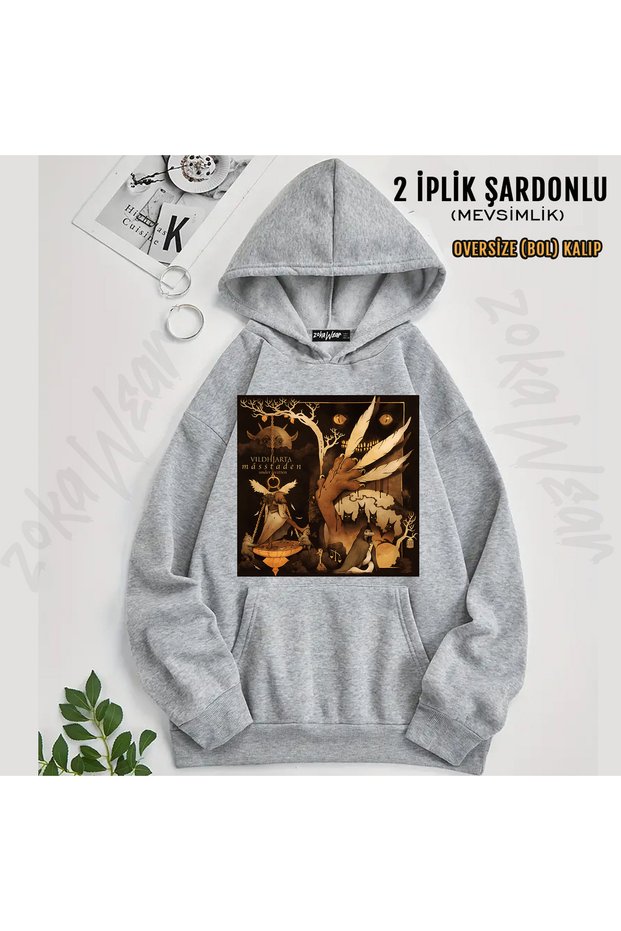 Masstaden Vildhjarta Printed Hooded Sweatshirt