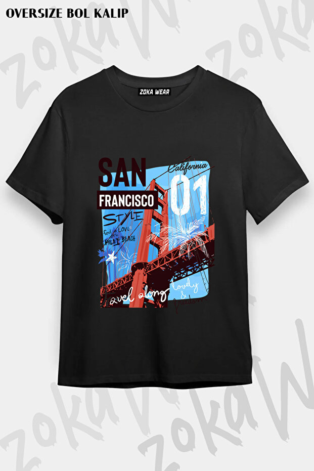 San Francisco California Printed T-Shirt