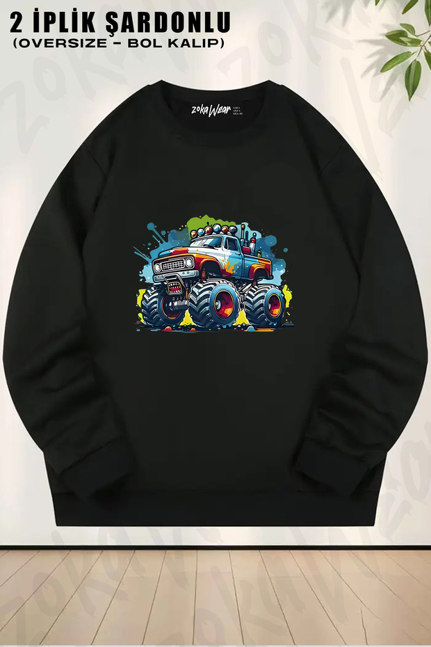 Colorful Short Sleeve Printed Children's Printed Crew Neck Sweatshirt