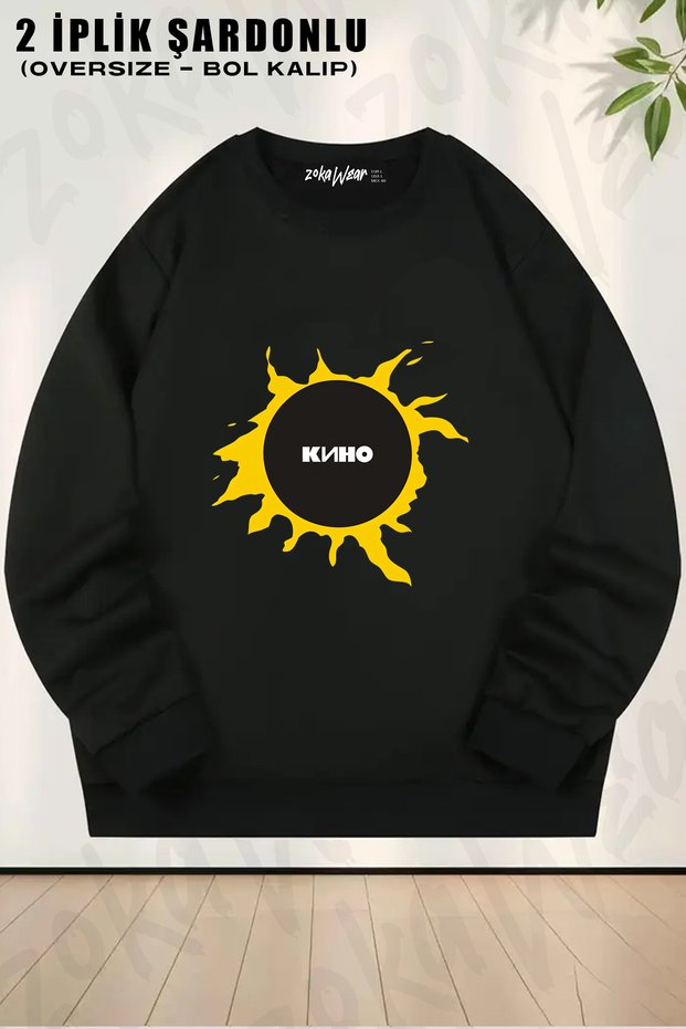 Kino V1 Printed Crew Neck Sweatshirt