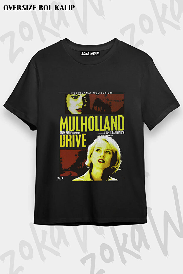 Poster Mulholland Drive David Lynch Printed T-Shirt