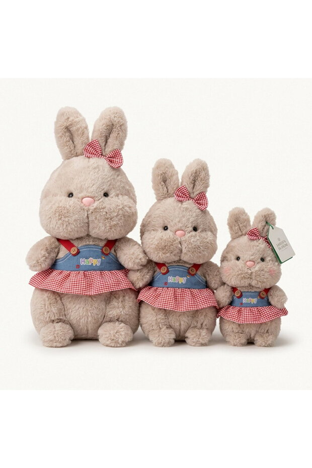 Cute Chubby Bunny plus toy Set 3
