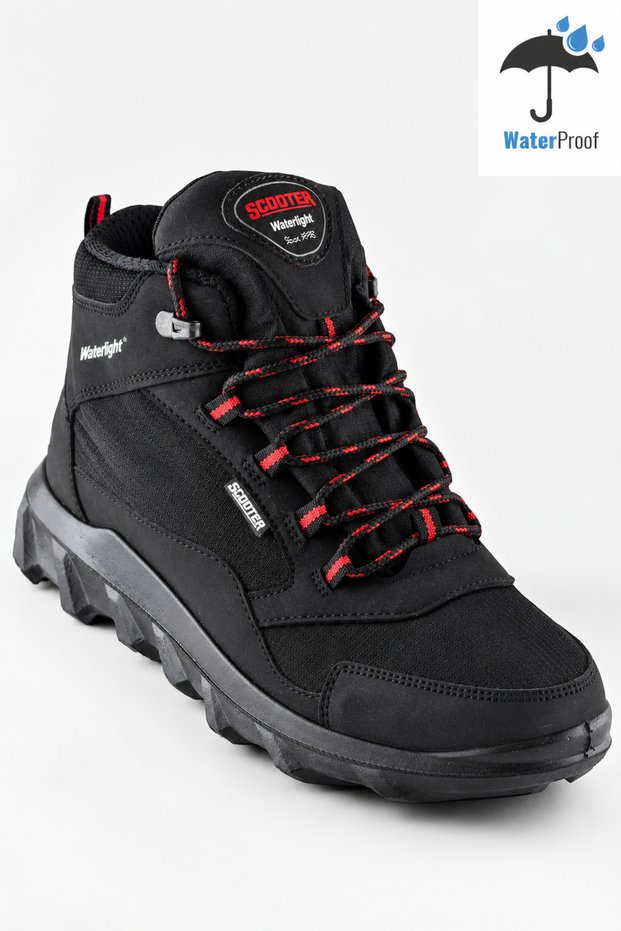 9741 Erkel Trekking Waterproof Half-High Winter Boots - Orthopedic Sole Lightweight Outdoor Boots