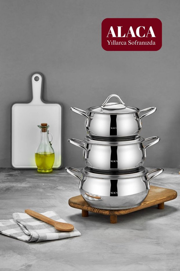 3-Piece Deep Safe Pot Set