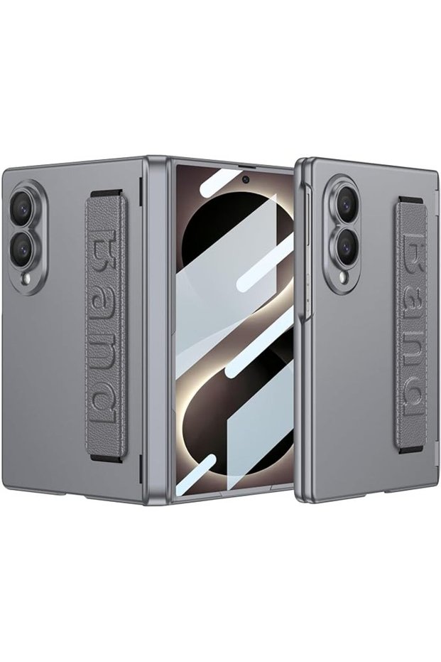 غطاء متوافق مع سامسونج جالاكسي زد فولد 8 5G (أسود)