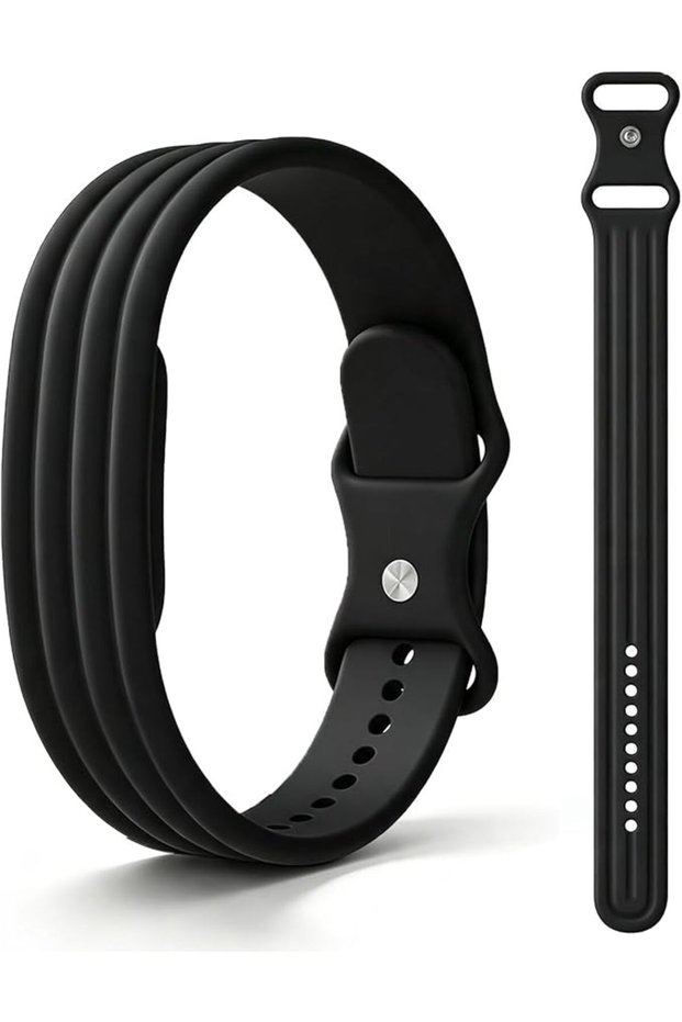 حزام سيليكون لـ Fitbit Air، حزام رياضي قابل للتنفس