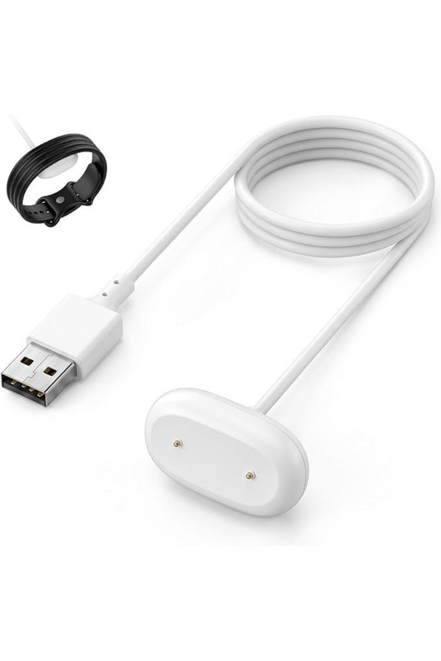 شاحن USB مغناطيسي لقاعدة شحن سريع لجهاز Google Fitbit Air