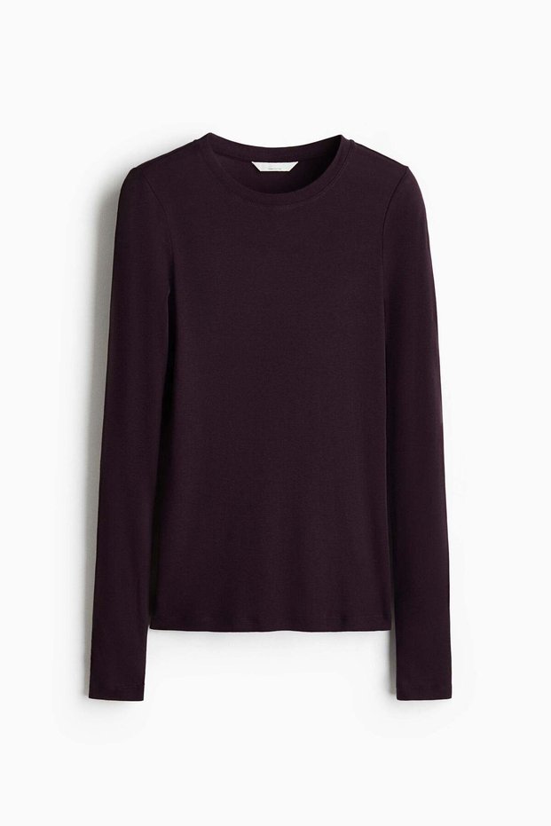 Pima cotton jersey top