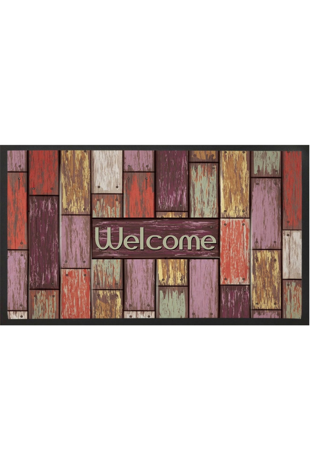 Exterior Door Mat Digital Printing Non-Slip Base Washable