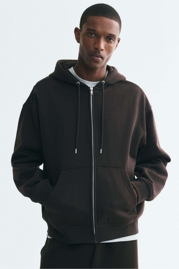 Loose Fit Zip-through hoodie