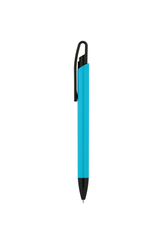 Plastic Ballpoint Pen 0544-150 Turquoise 100 Pieces Without Printing -