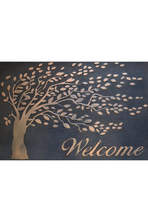 Outside Door Front Balcony Hallway Mat Digital Printing Non-Slip Base Washable