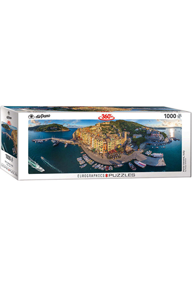 Porto Venere Italy, 1000-Piece Panoramic Jigsaw Puzzle