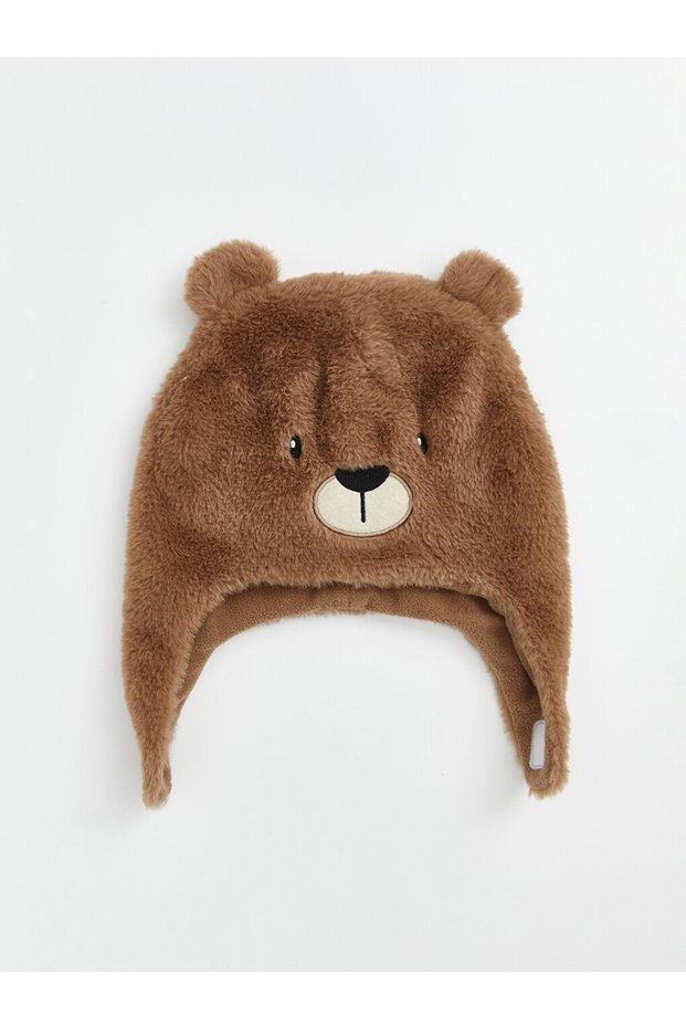 Esvab • Modern & Distinctive Bear Figured Snow Hat for Boys