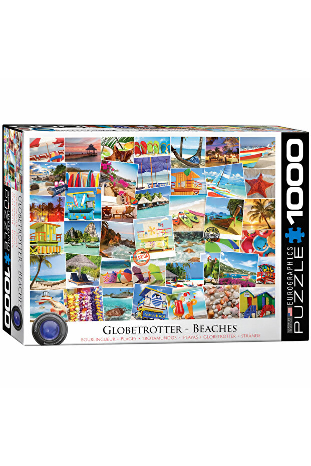 Beaches Globetrotter, 1000-Piece Jigsaw Puzzle