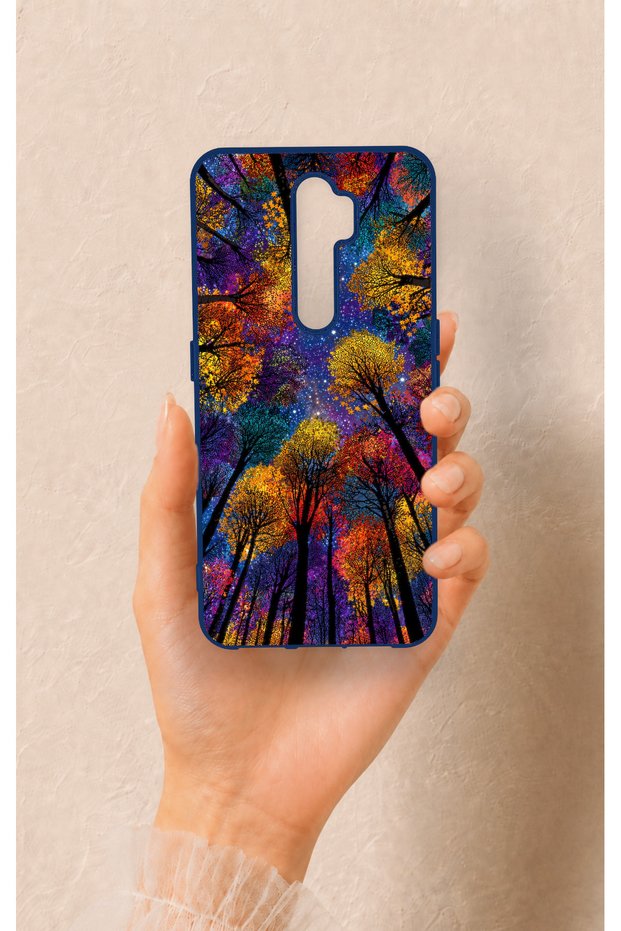 Oppo A5 2020 Compatible Colorful Sky Pattern Silicone Case