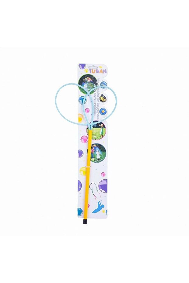 Tuban Big Bubbles Pro Butterfly Ring Soap Bubble Wand (40 cm, Assorted)