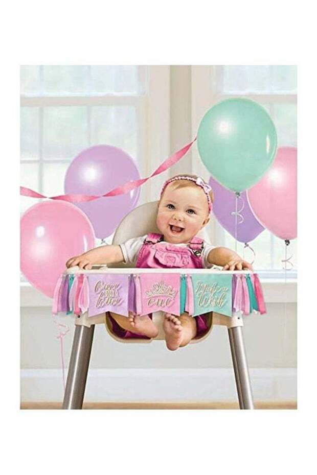 Once Upon A Time Pennant Banner High Chair Decorating Kit