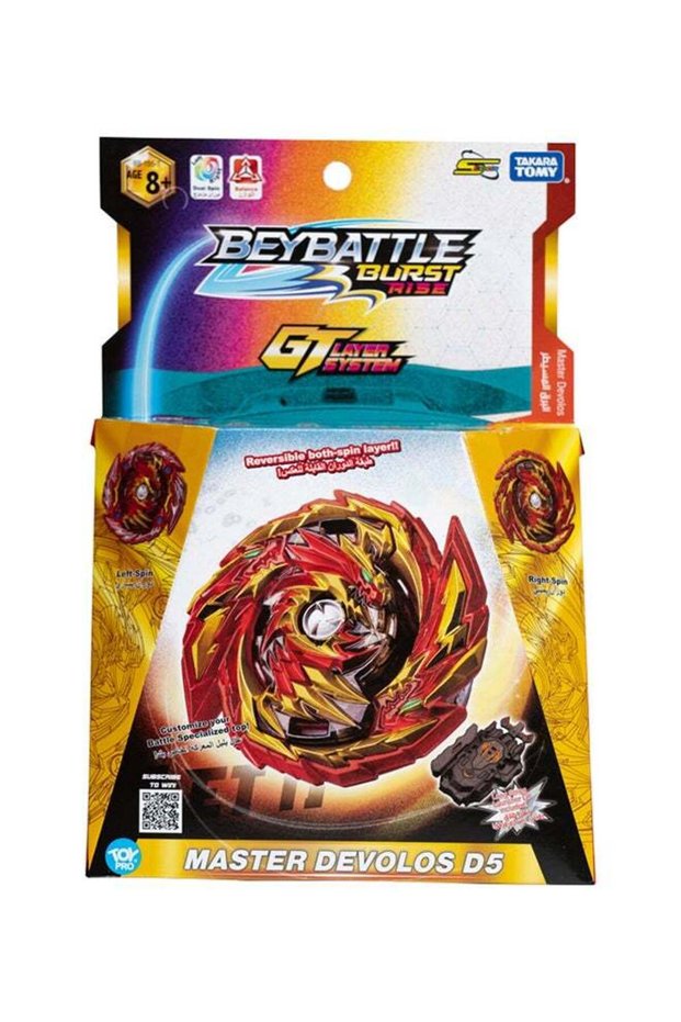 Beybattle Burst S4 Starter Master Devolos D5